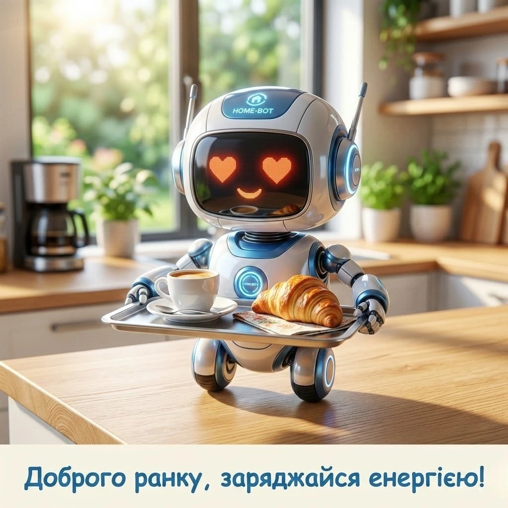Листівки доброго ранку гарного дня українською для натхнення та щирих усмішок