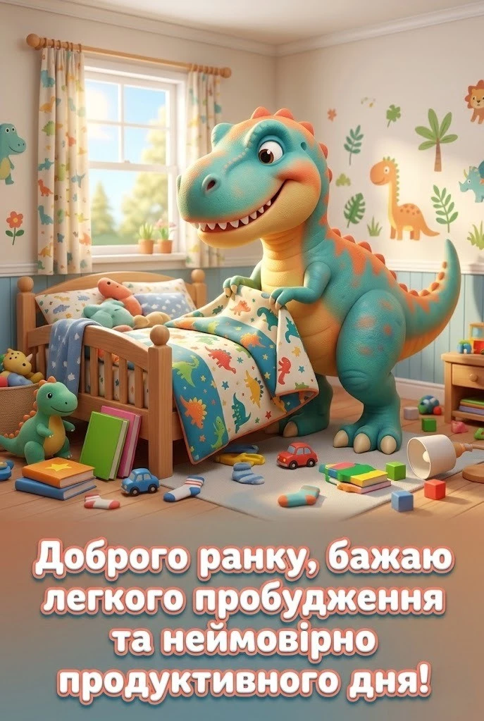 Листівки доброго ранку гарного дня українською для натхнення та щирих усмішок