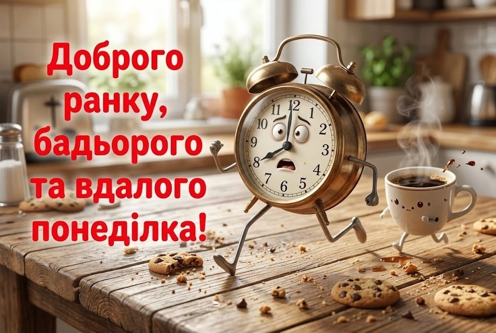 Доброго ранку, понеділок: душевні вітання та красиві листівки для легкого початку тижня