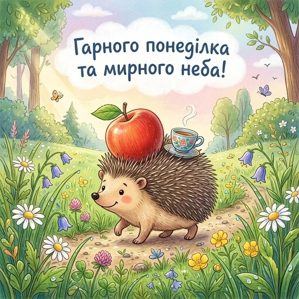 Доброго ранку, понеділок: душевні вітання та красиві листівки для легкого початку тижня