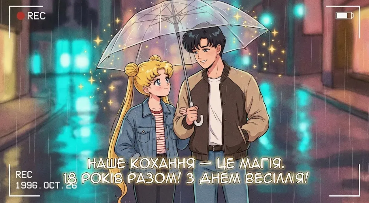 Привітання на 18 років з днем весілля