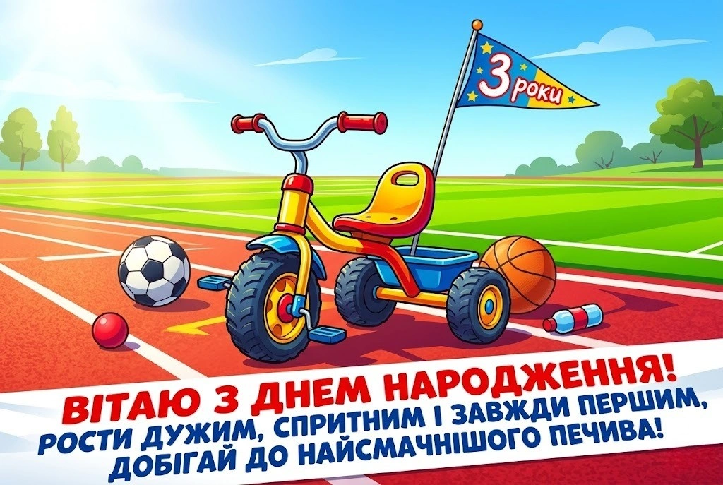 Найкращі побажання на 3 роки хлопчику: зворушливо та своїми словами