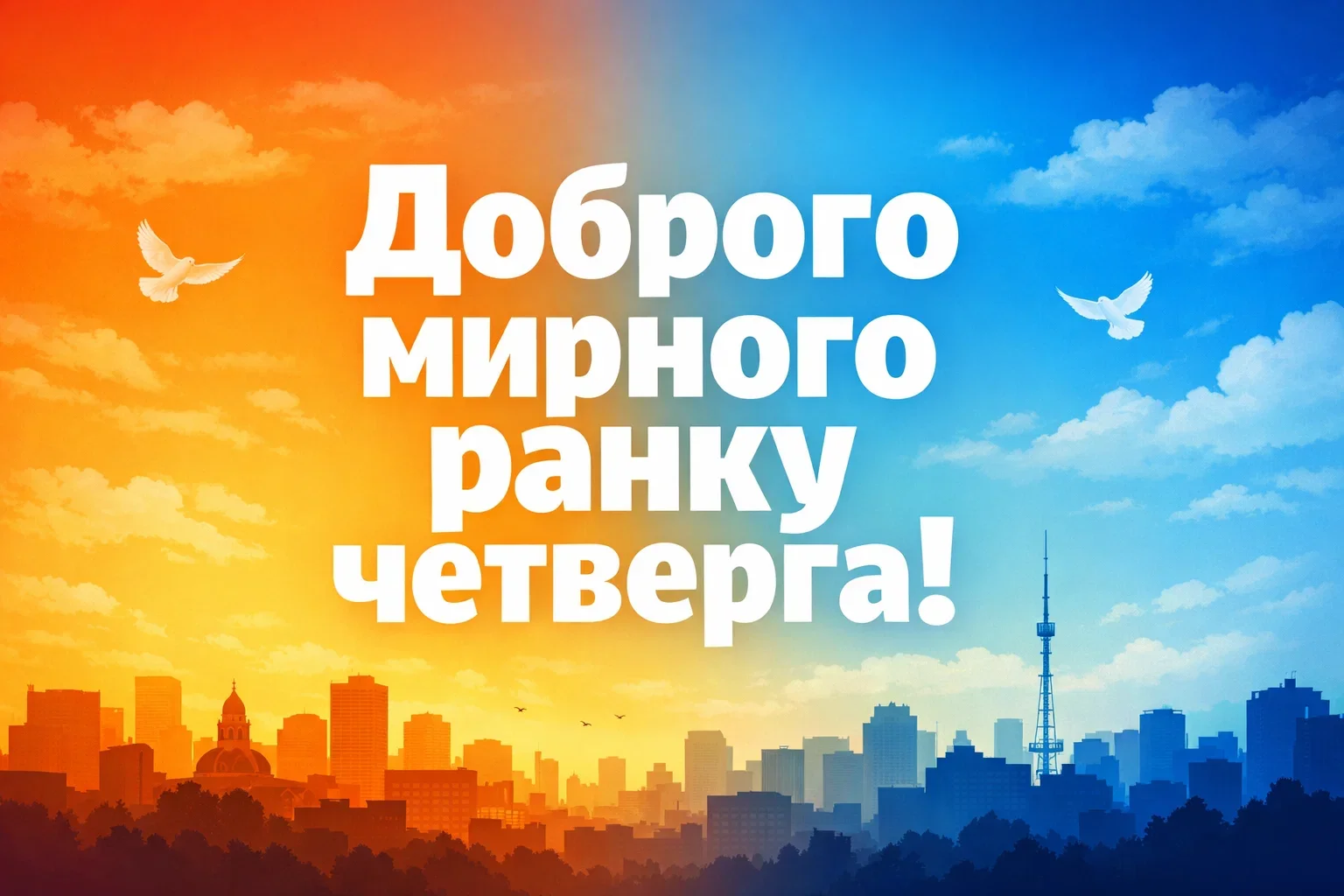 Доброго мирного ранку четверга: найкращі картинки та душевні листівки для гарного настрою