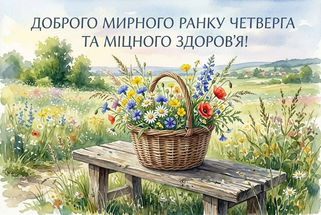 Доброго мирного ранку четверга: найкращі картинки та душевні листівки для гарного настрою