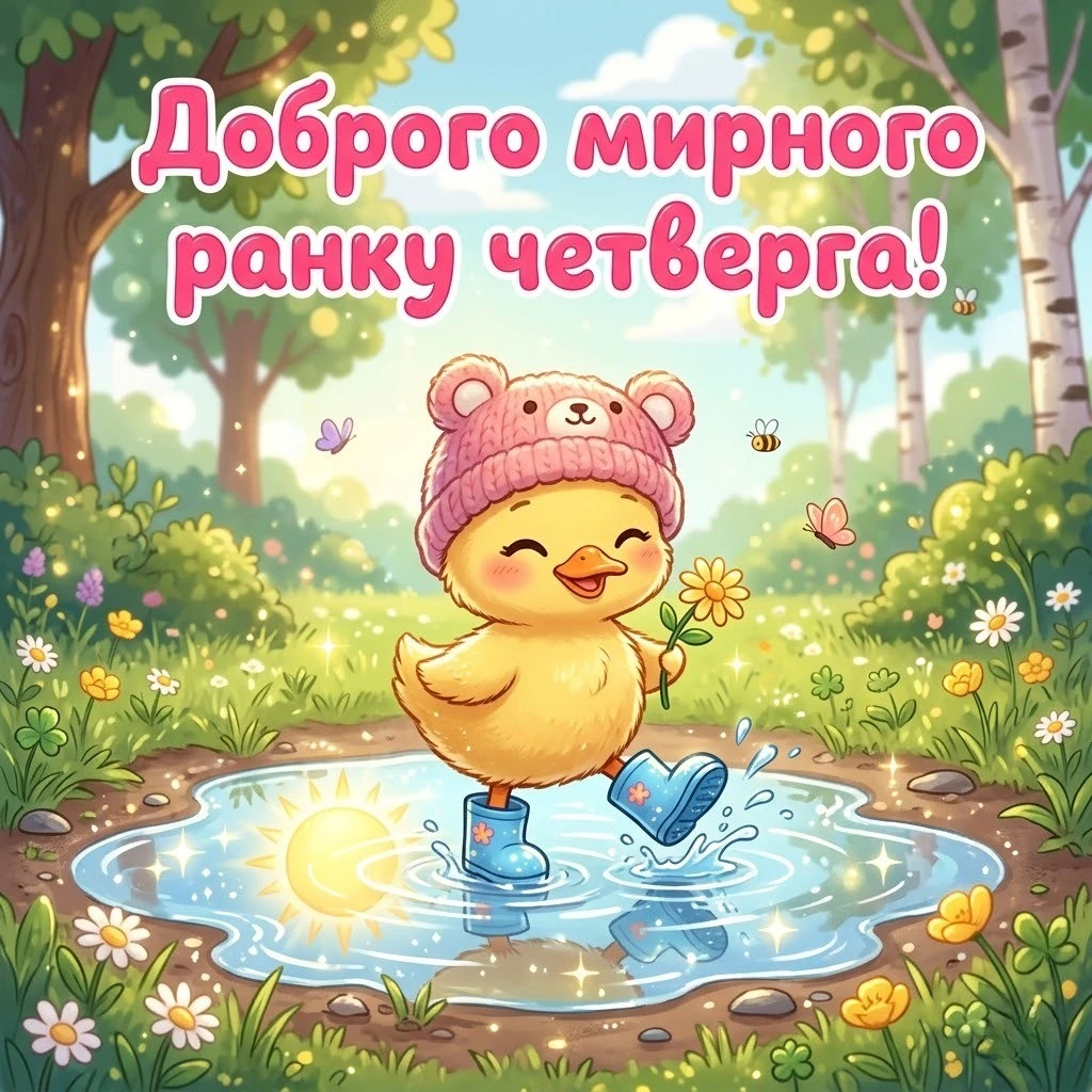 Доброго мирного ранку четверга: найкращі картинки та душевні листівки для гарного настрою