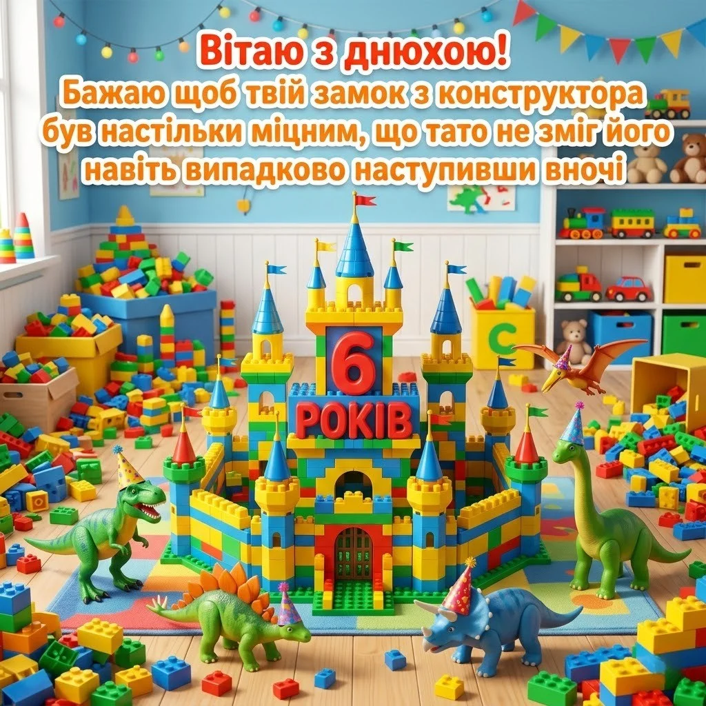 6 років хлопчику: оригінальні привітання для майбутнього першокласника