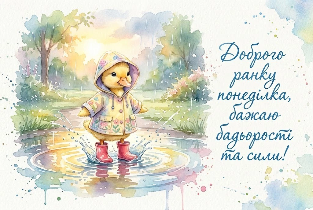 Прикольні картинки з доброго ранком понеділка: позитивна добірка для вдалого початку тижня