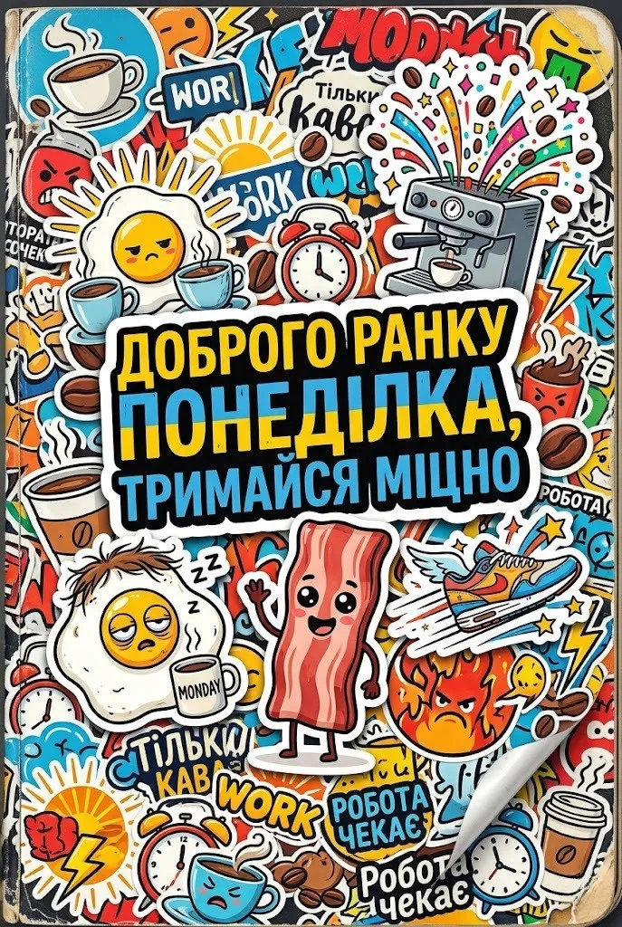 Прикольні картинки з доброго ранком понеділка: позитивна добірка для вдалого початку тижня
