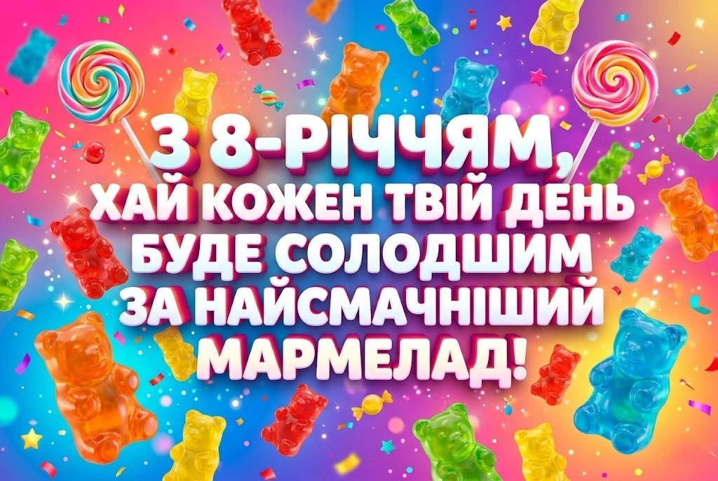 З днем народження, сонечко: зворушливі побажання для внучки на 8-річчя