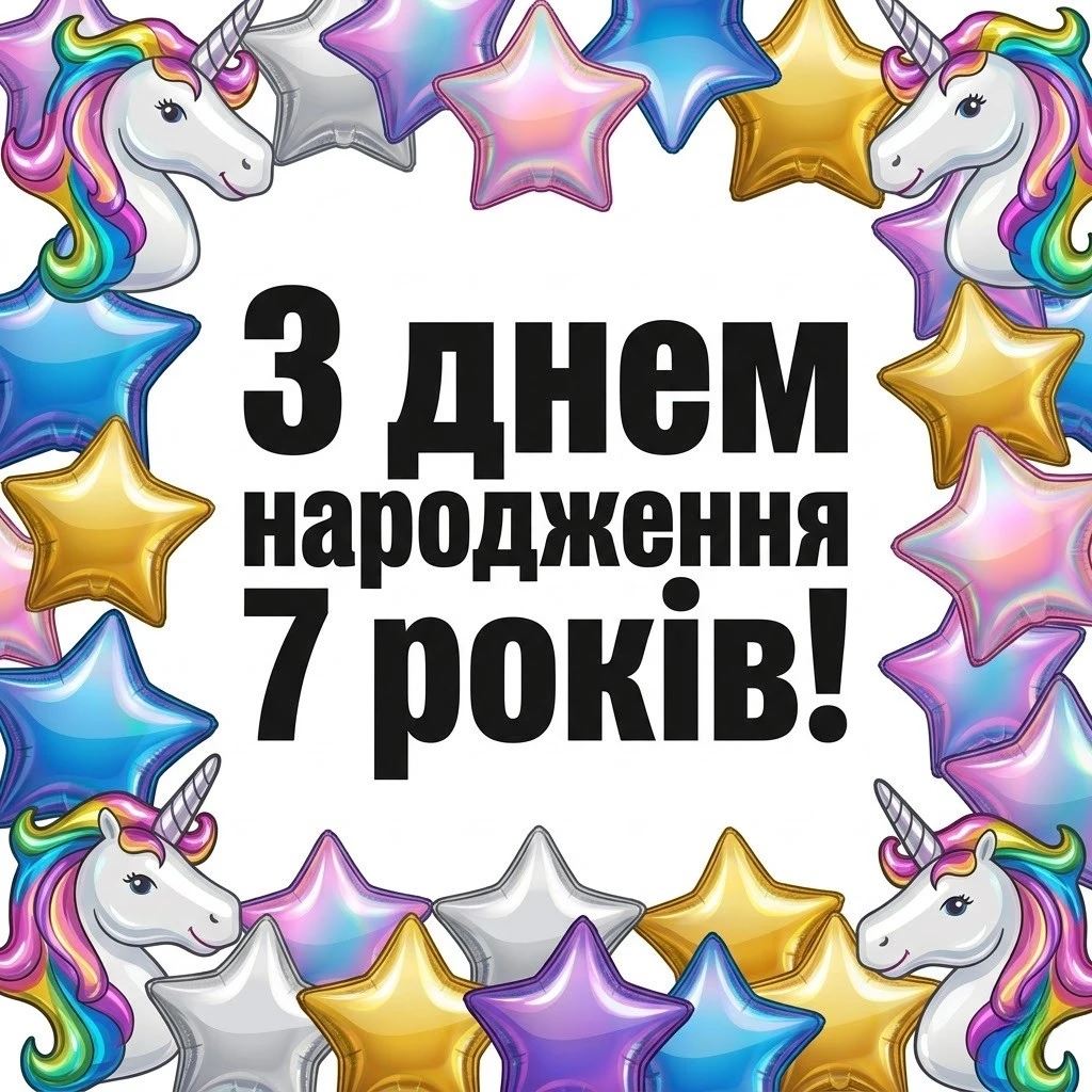 Привітання з 7-річчям дівчинці: від ніжних віршів до мудрих настанов