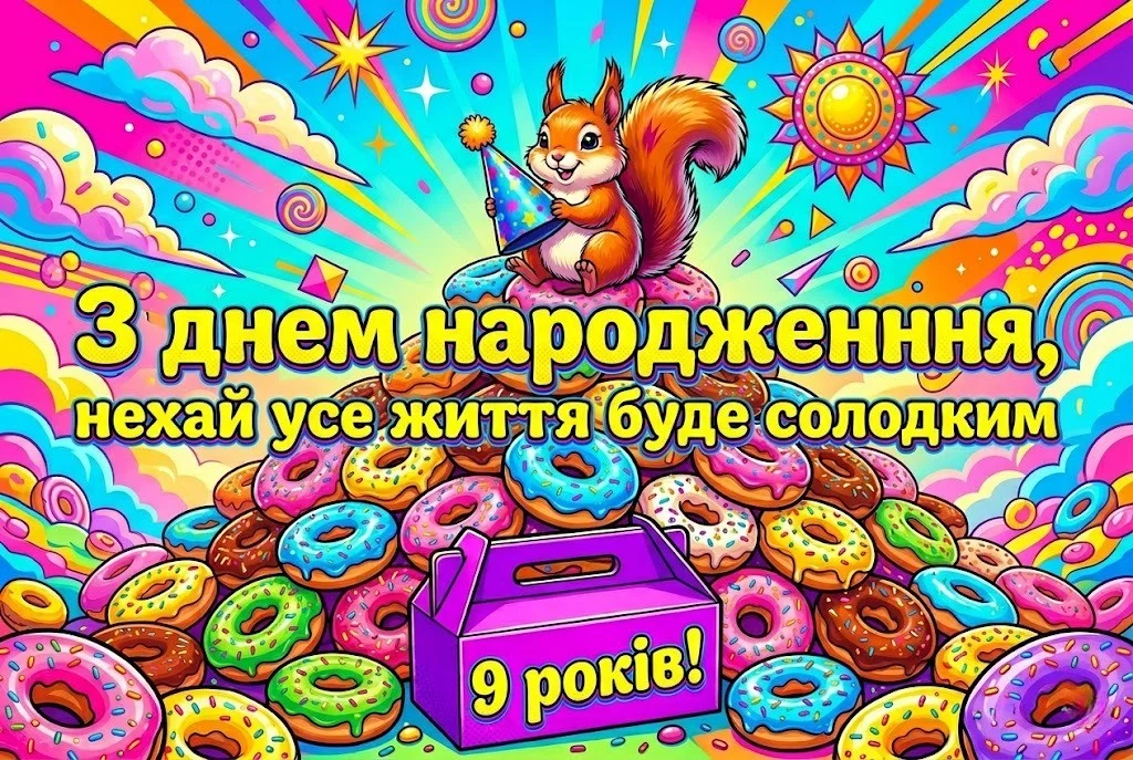 Що побажати дівчинці в 9 років? Оригінальні тексти для листівок та соцмереж