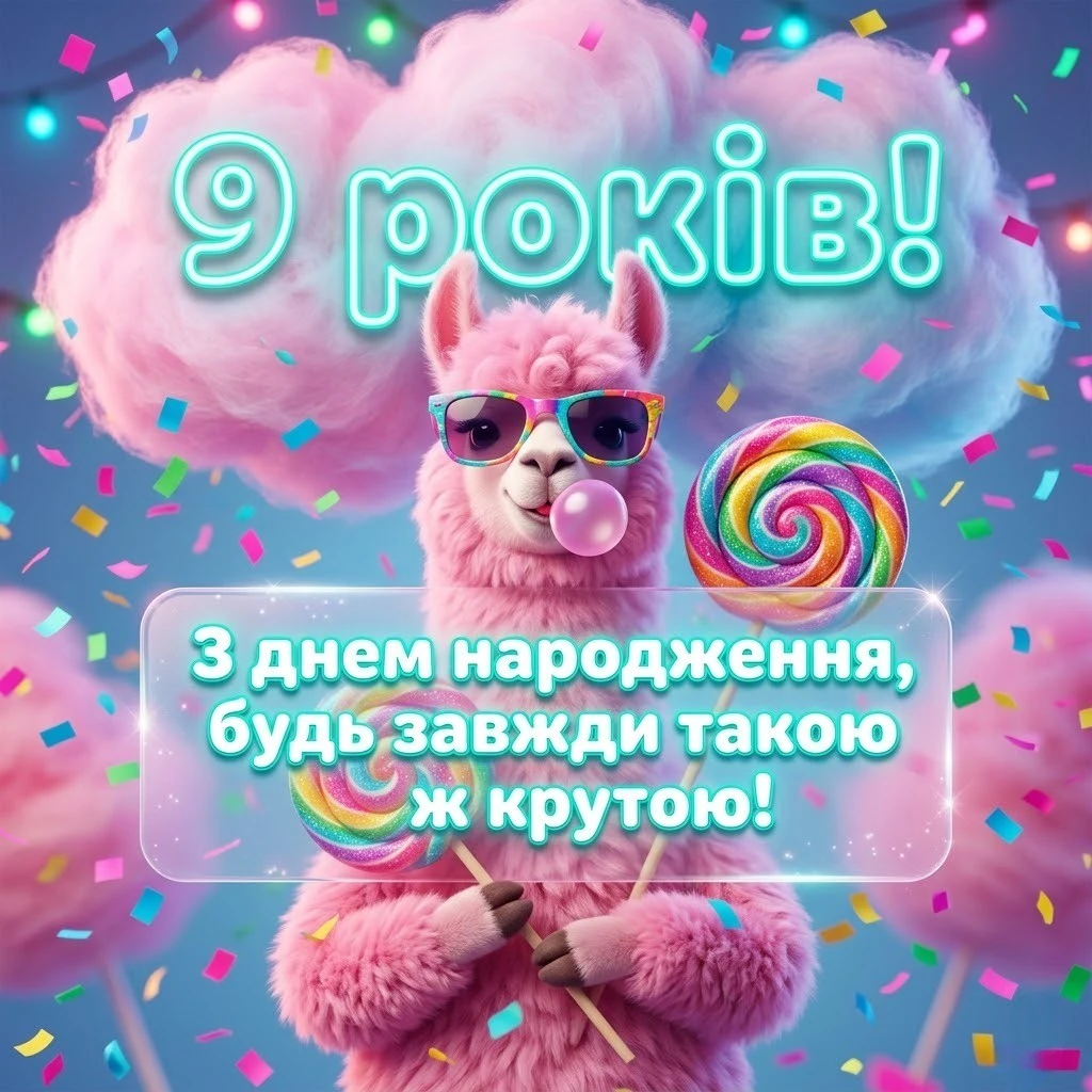 Що побажати дівчинці в 9 років? Оригінальні тексти для листівок та соцмереж