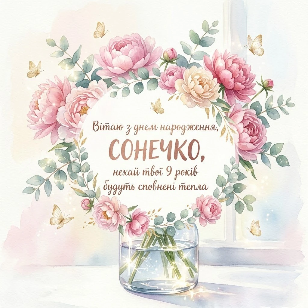 Що побажати дівчинці в 9 років? Оригінальні тексти для листівок та соцмереж