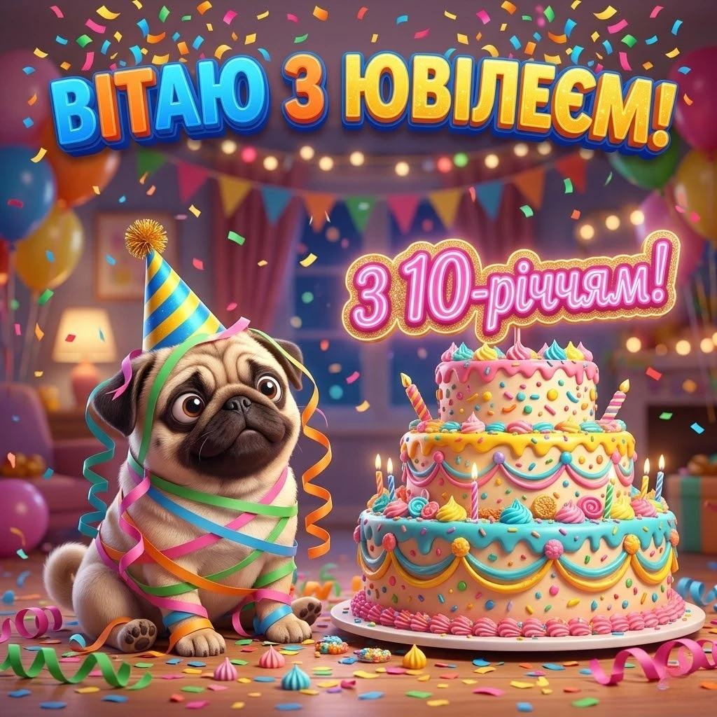 Привітання з 10-річчям дівчинці: найтепліші слова від батьків, рідних та друзів