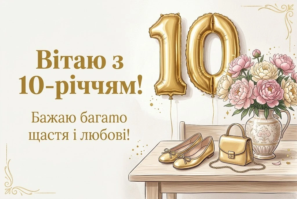 З днем народження, принцесо! Топ-привітань та картинок на 10 років
