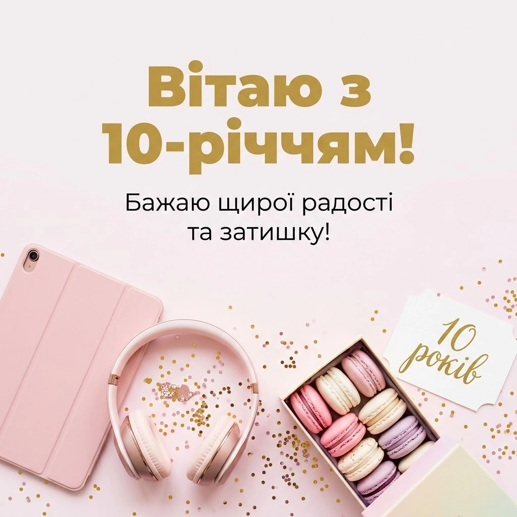 З днем народження, принцесо! Топ-привітань та картинок на 10 років