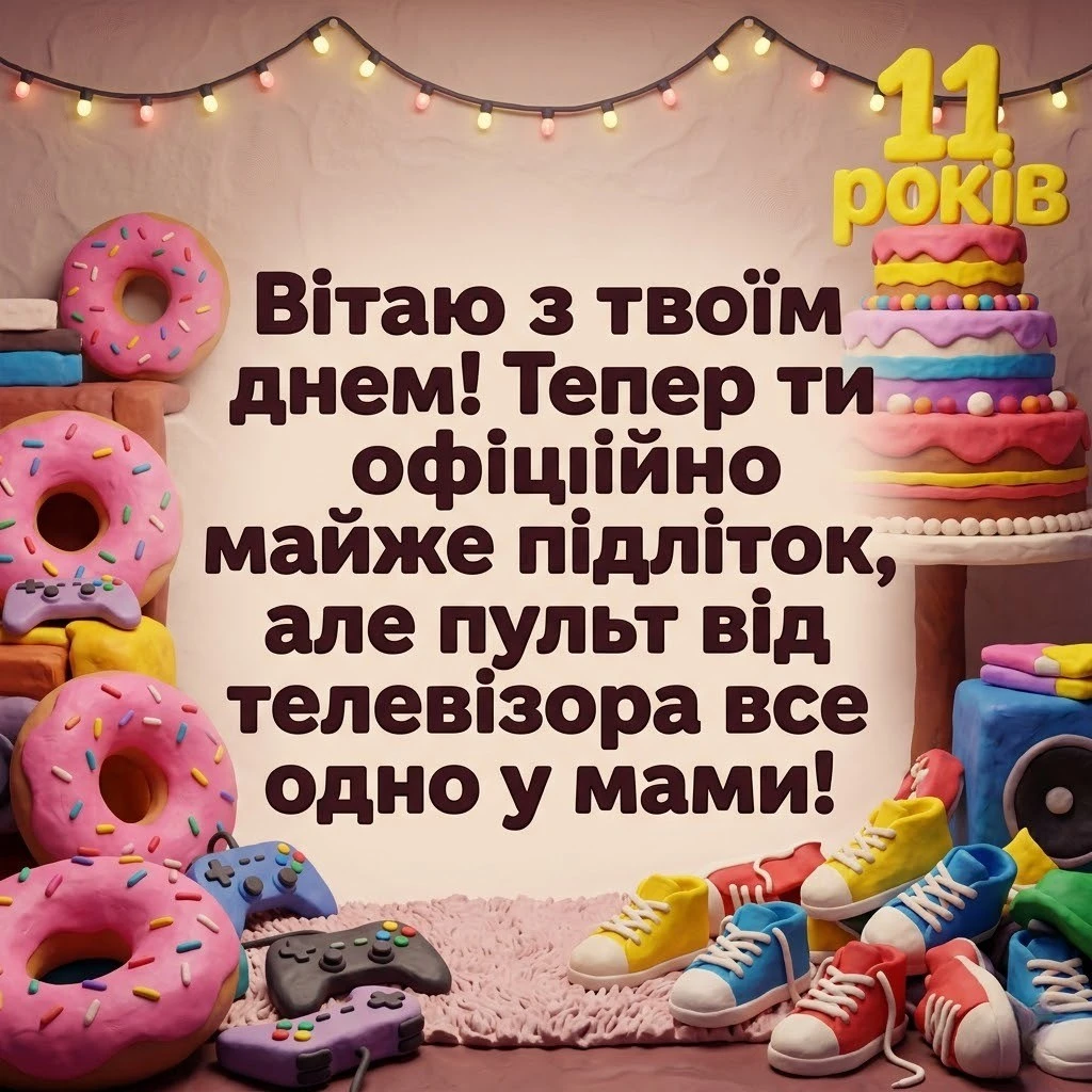 Що побажати дівчинці на 11 років: підбірка зворушливих та сучасних вітань