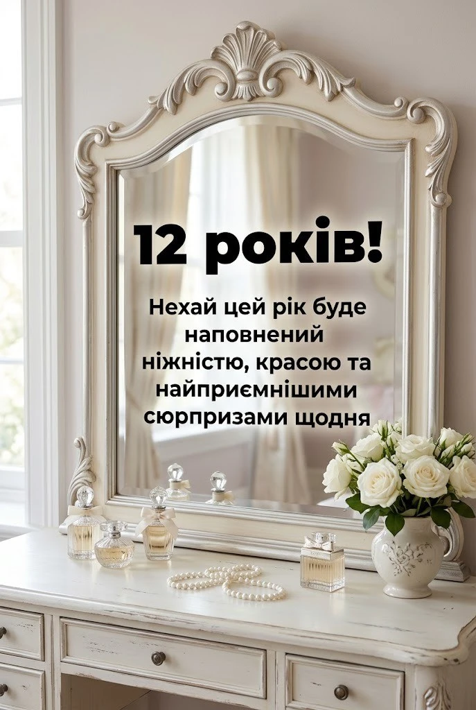 Дванадцятиріччя — магічний час: збірка найкращих привітань для юної леді