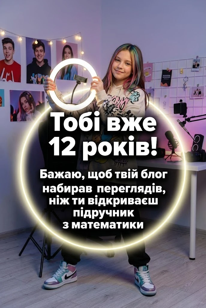 Дванадцятиріччя — магічний час: збірка найкращих привітань для юної леді