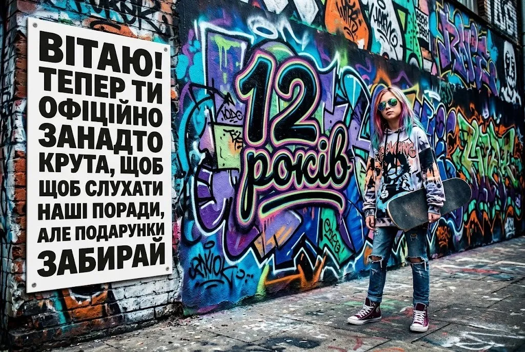Дванадцятиріччя — магічний час: збірка найкращих привітань для юної леді