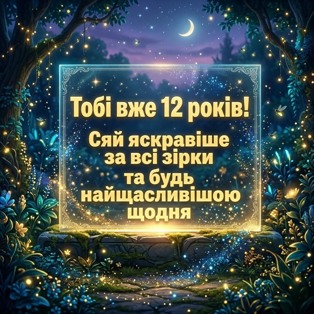 Дванадцятиріччя — магічний час: збірка найкращих привітань для юної леді