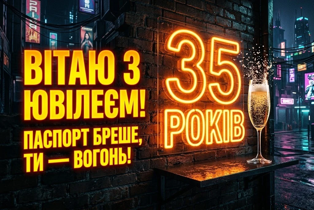 Ювілей 35 років жінкам: вірші, проза та оригінальні привітання