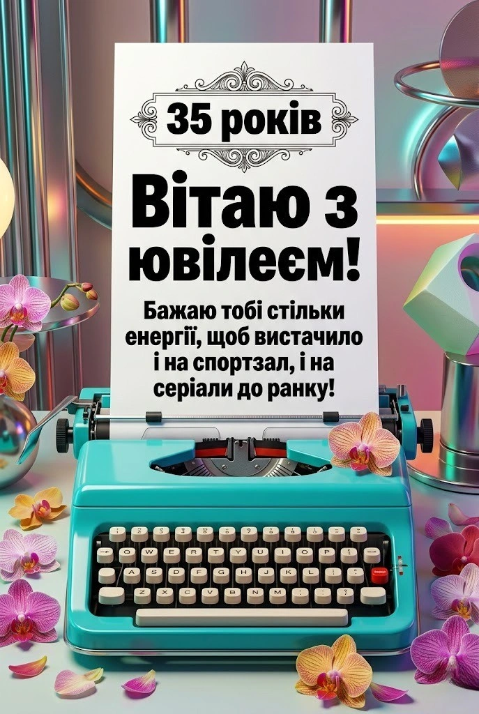 Ювілей 35 років жінкам: вірші, проза та оригінальні привітання