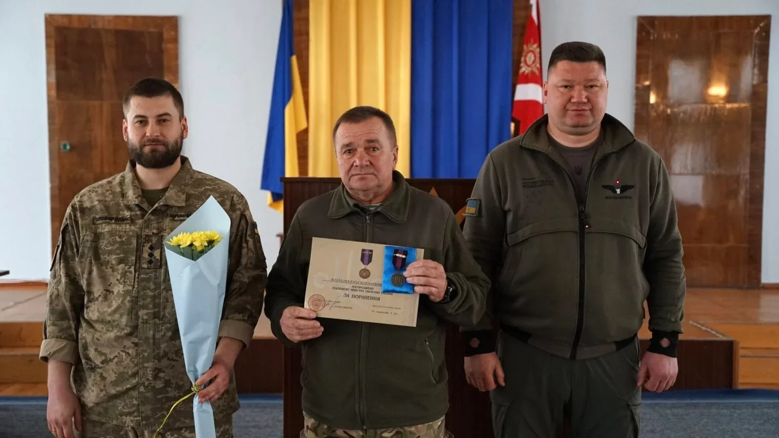 На Кіровоградщині відзначили державними нагородами воїнів-захисників