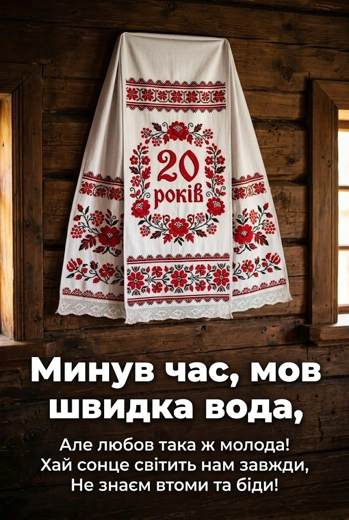 Порцелянове весілля: як привітати пару з 20-ю річницею шлюбу