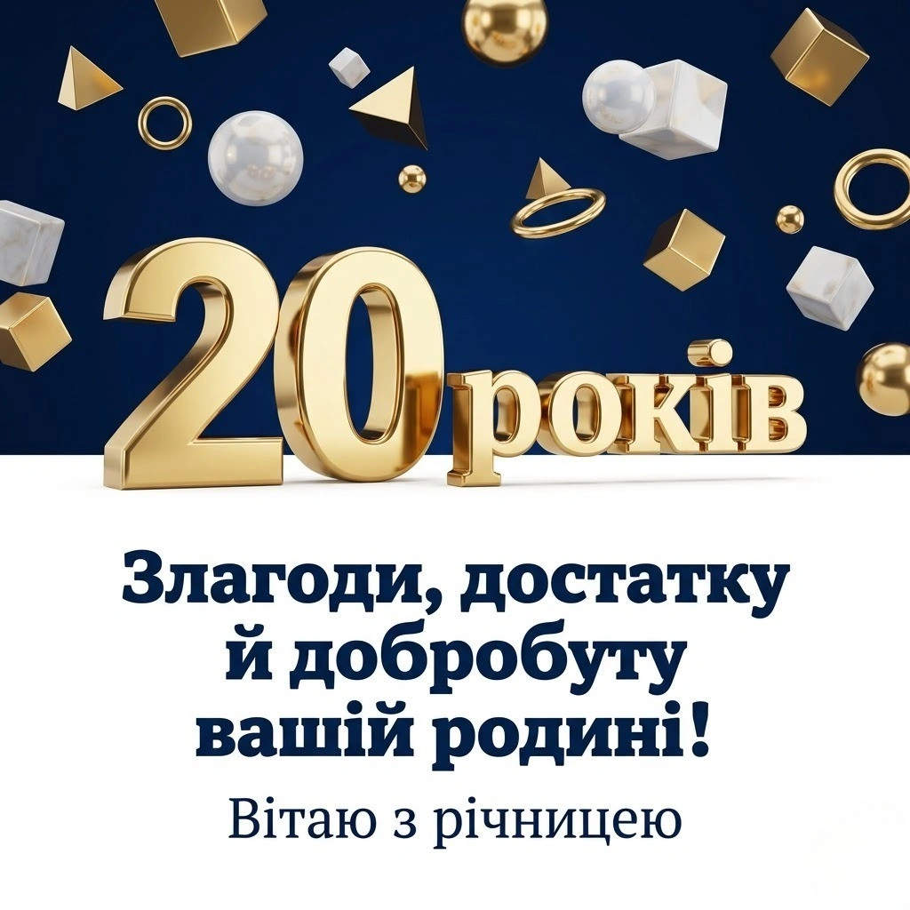Порцелянове весілля: як привітати пару з 20-ю річницею шлюбу