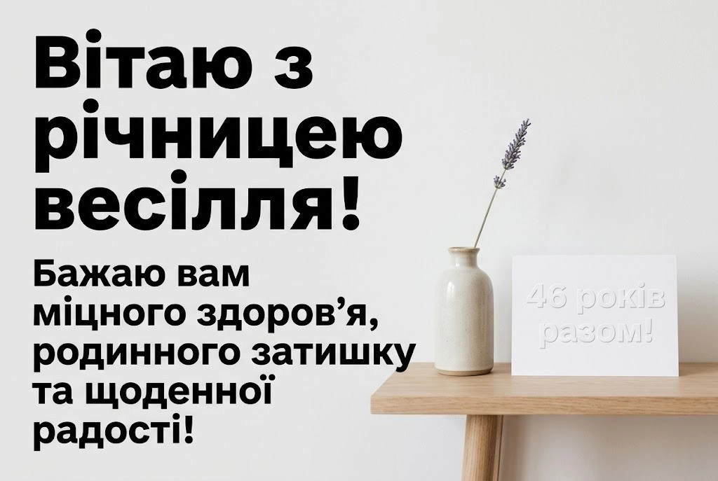 Лавандова річниця: збірка найкращих привітань до 46-річчя шлюбу