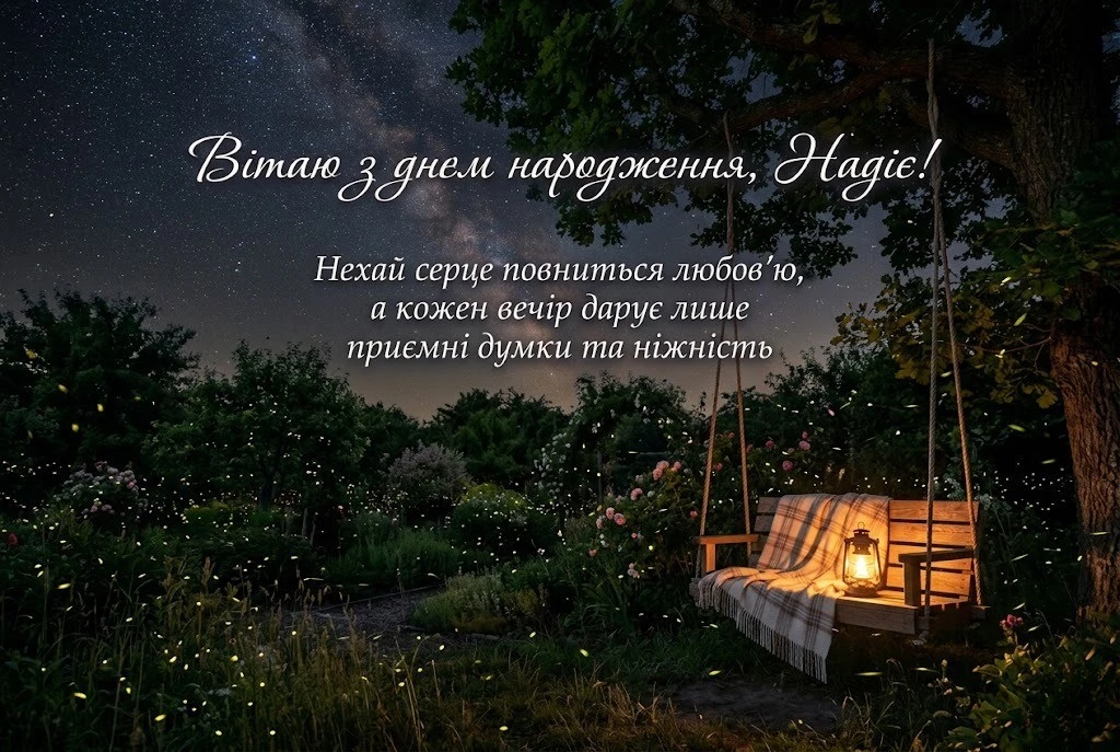Надія, з днем народження! Універсальні картинки для подруги, коханої та колеги