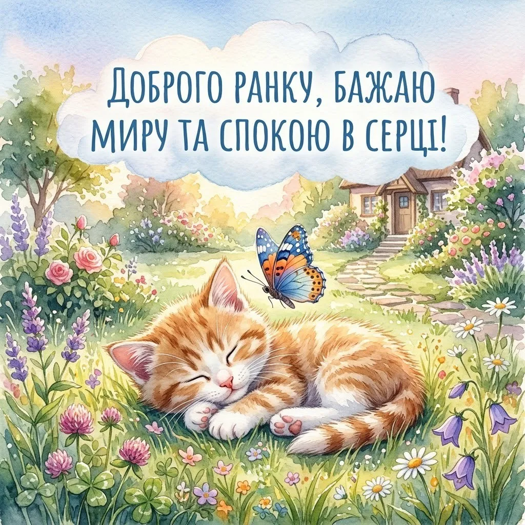 Доброго ранку, гарного початку тижня: щирі вітання та красиві листівки