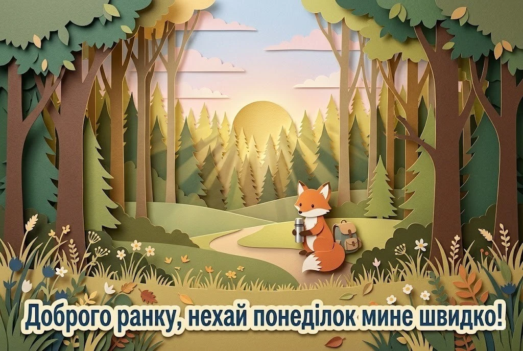 Доброго ранку, гарного початку тижня: щирі вітання та красиві листівки