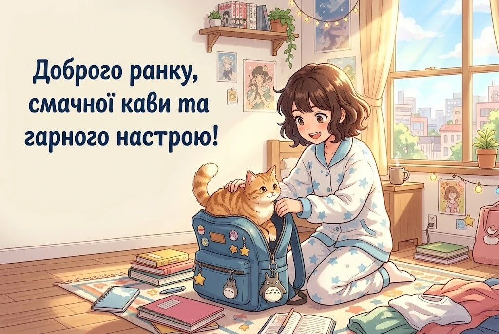 Доброго ранку, гарного початку тижня: щирі вітання та красиві листівки