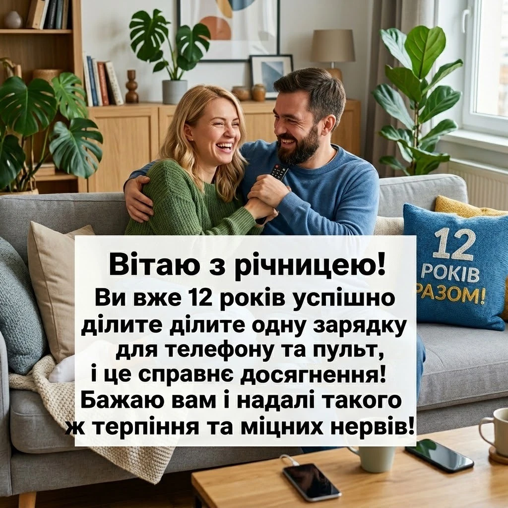 Найкращі привітання на 12 років весілля для чоловіка, дружини та друзів