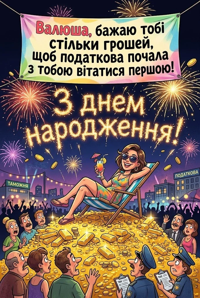 Слова тепла та любові для Валентини у день її народження
