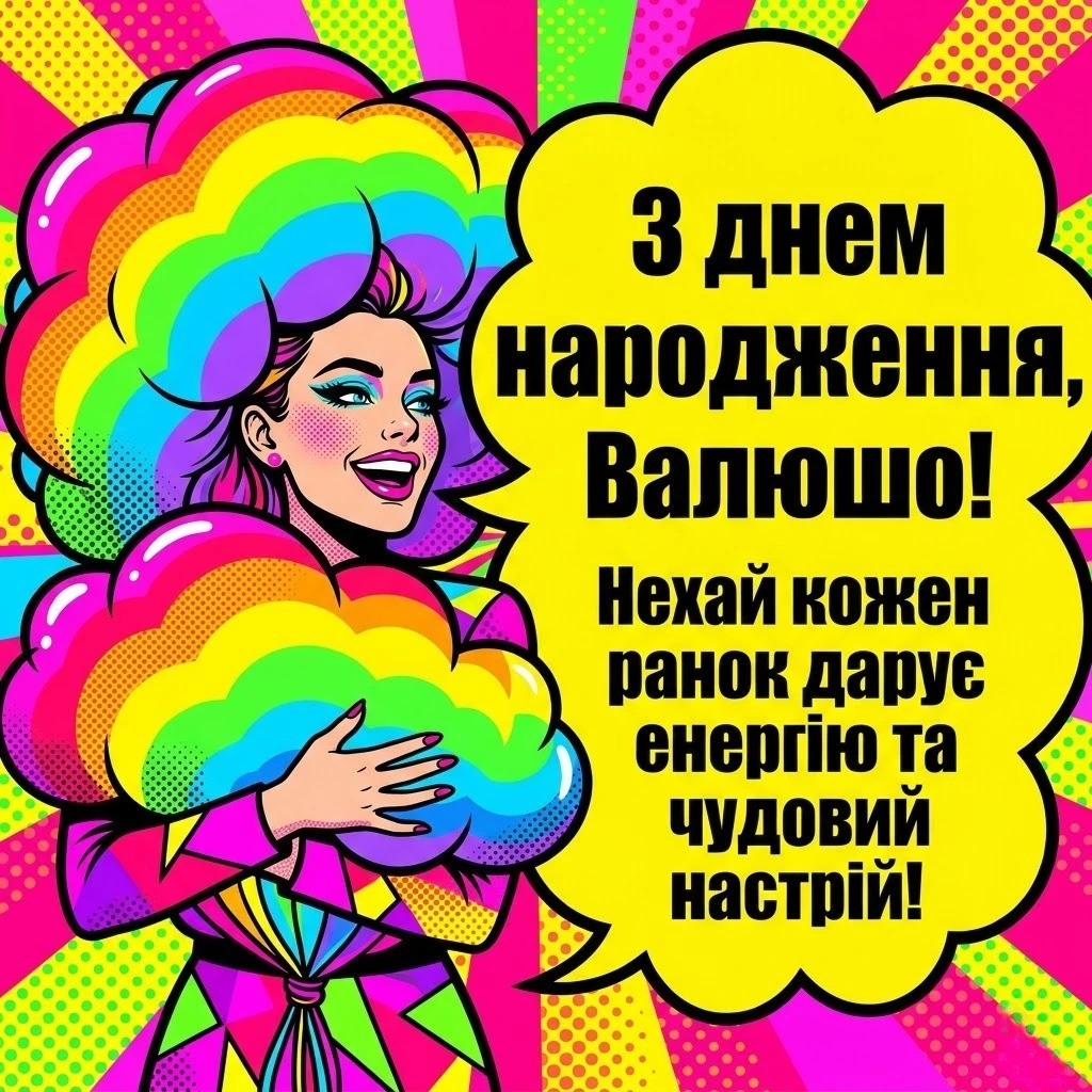 Слова тепла та любові для Валентини у день її народження