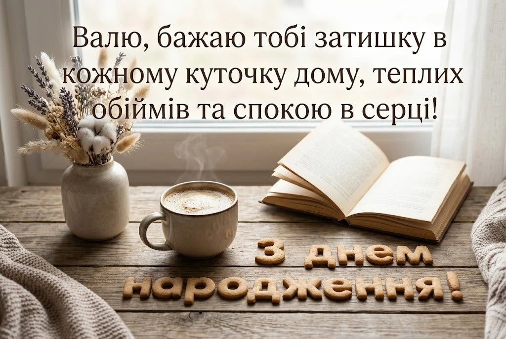 Слова тепла та любові для Валентини у день її народження