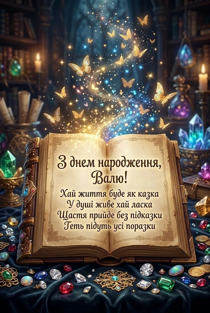 Слова тепла та любові для Валентини у день її народження