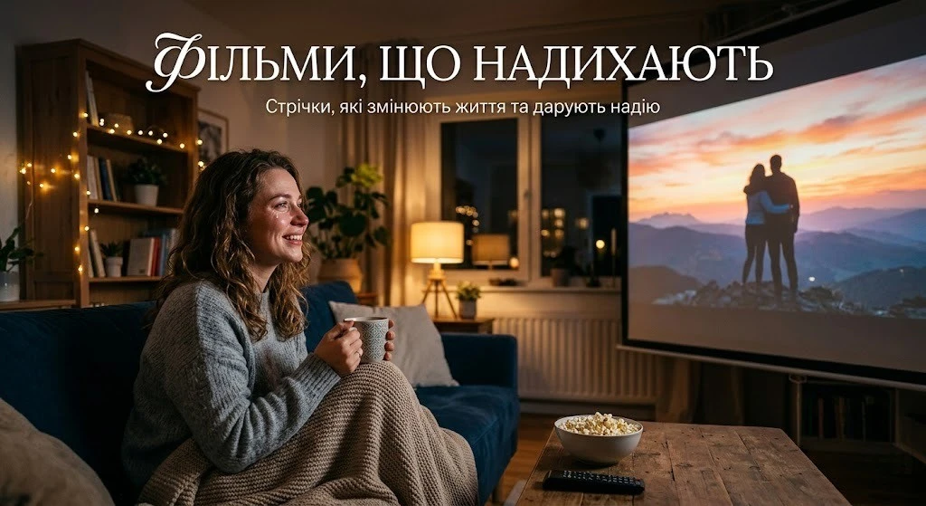 Вечір із сенсом: надихаючі фільми для всієї родини