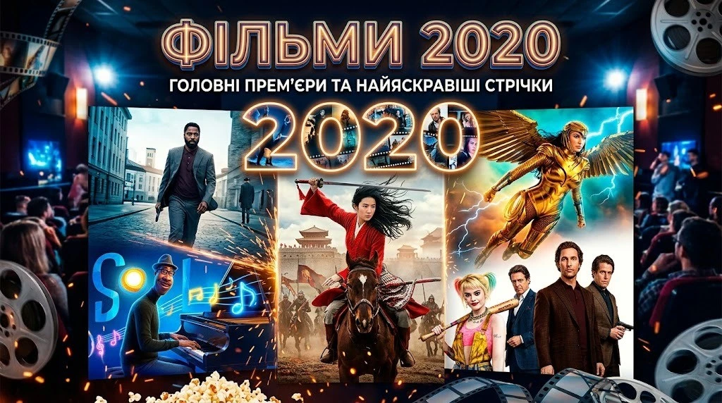 Гід по кіно-2020: Від камерних драм до гучних блокбастерів.