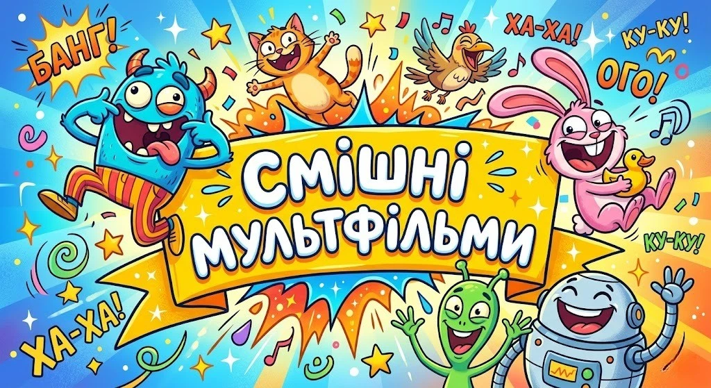 Смішні мультфільми, що залишаються улюбленими на роки