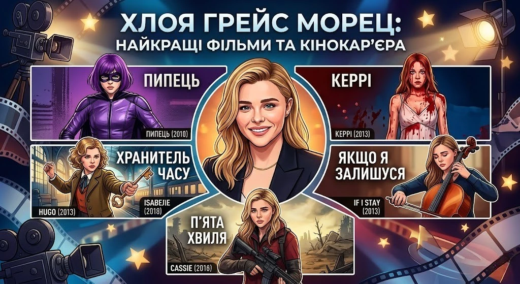 Повний список фільмів Хлої Ґрейс Морец за рейтингом