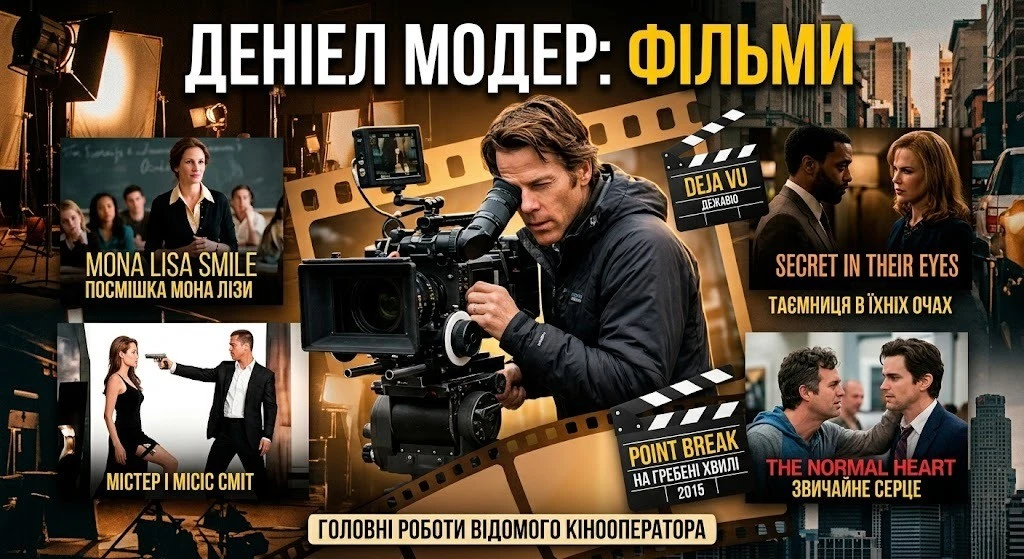 Деніел Модер фільми огляд найвидатніших кінострічок