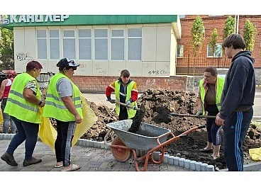 Оновлений ландшафтний дизайн у центрі Кропивницького