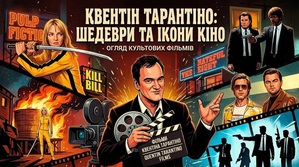 Найкращі фільми Квентіна Тарантіно для справжніх фанатів