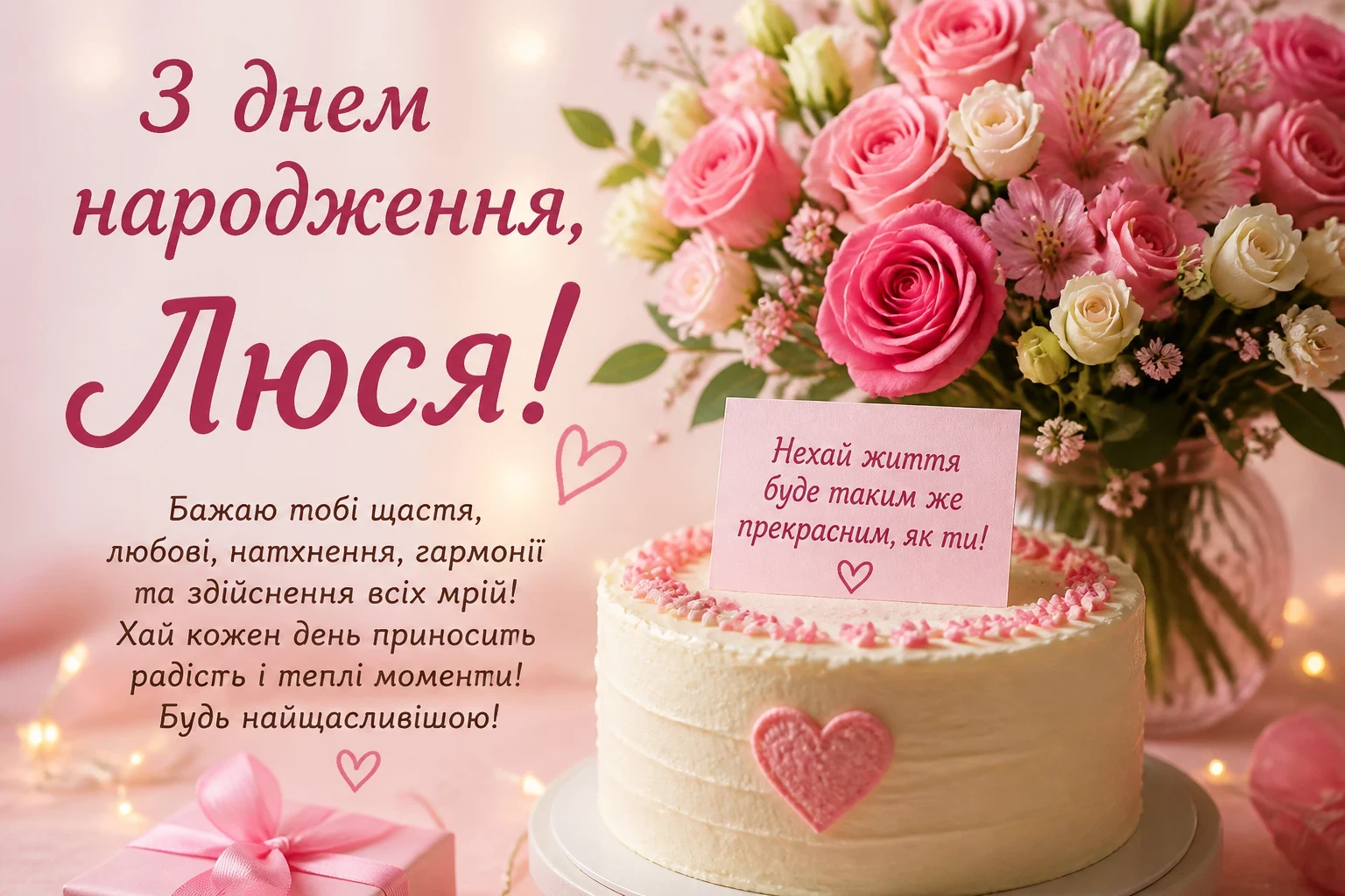 З днем народження Люся