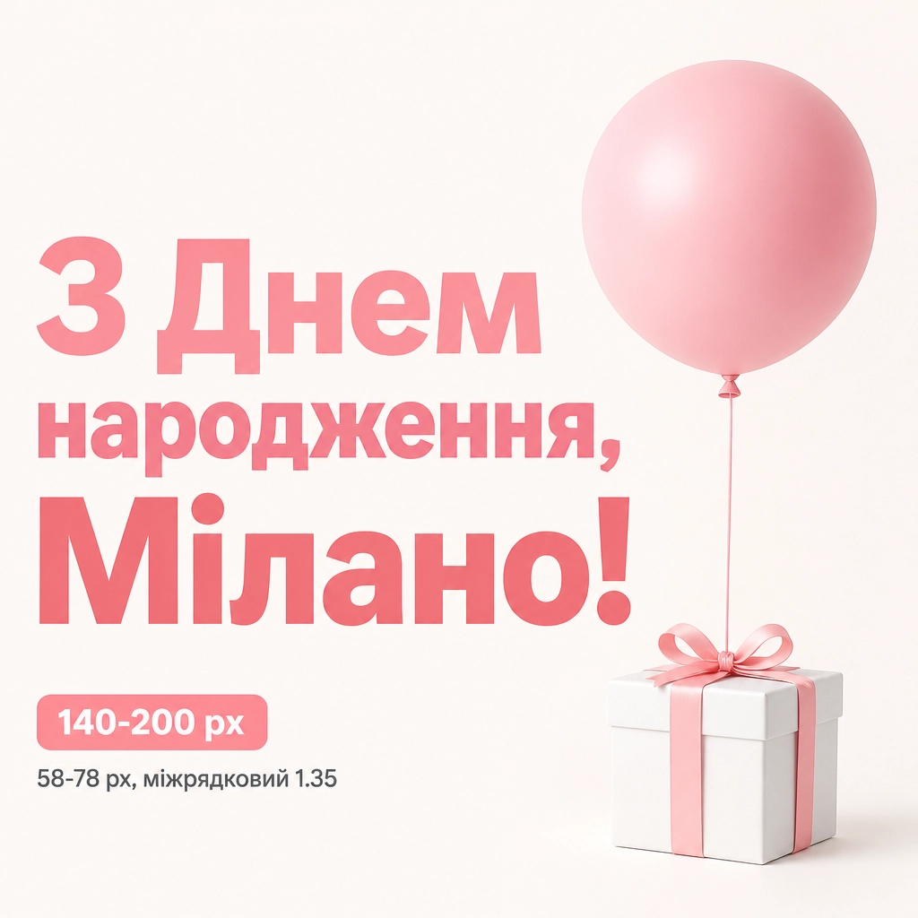 з днем народження мілана картинки