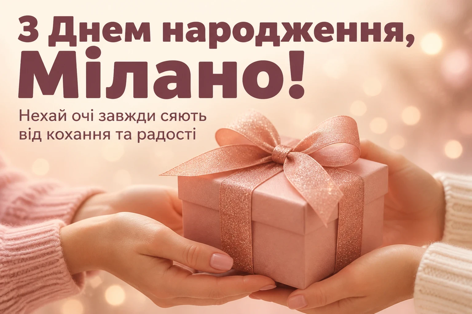 з днем народження мілана картинки